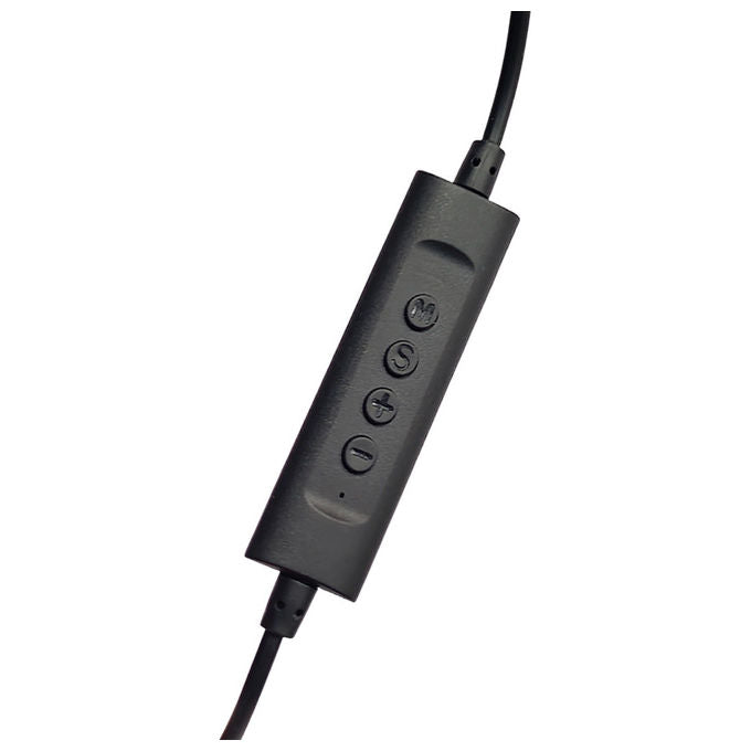 Conceptronic Cuffie USB-C Cablate Padiglione Nero