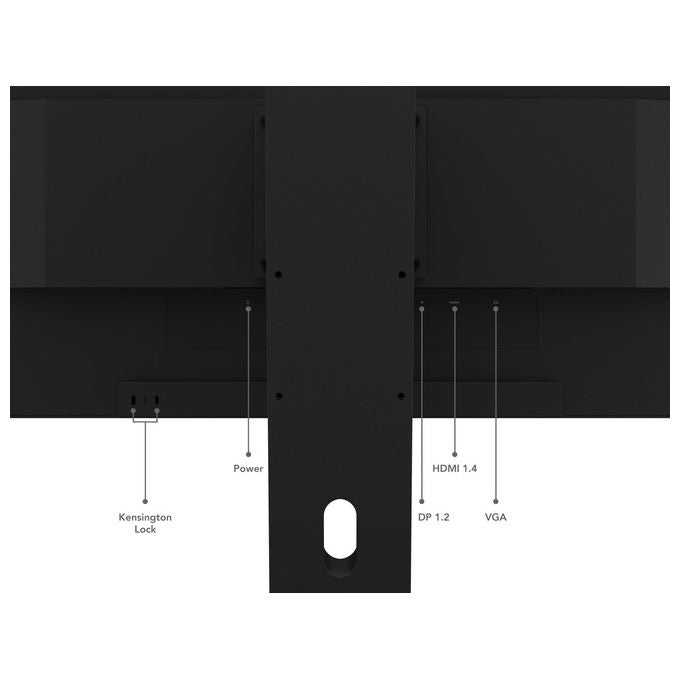 Lenovo ThinkVision E27-40, Monitor LED 27'' Full HD, IPS, Nero