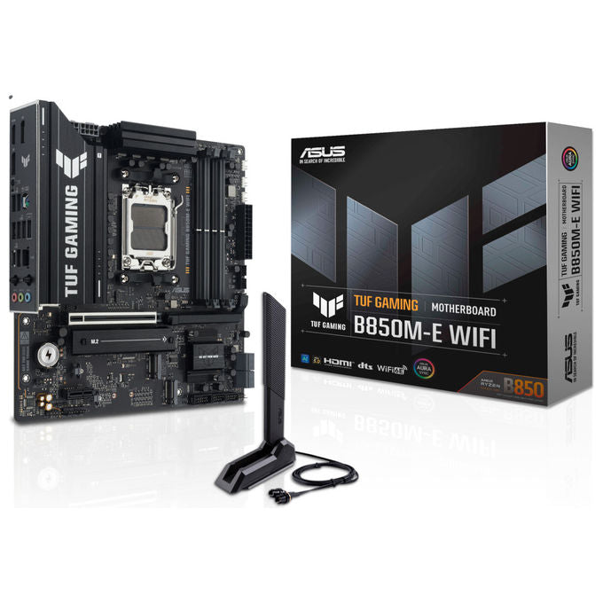 ASUS Scheda Madre TUF GAMING B850M-E WIFI micro ATX AMD AM5