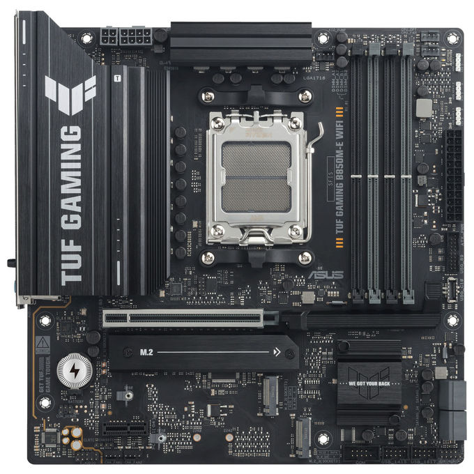 ASUS Scheda Madre TUF GAMING B850M-E WIFI micro ATX AMD AM5