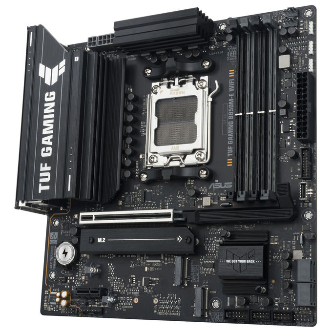 ASUS Scheda Madre TUF GAMING B850M-E WIFI micro ATX AMD AM5