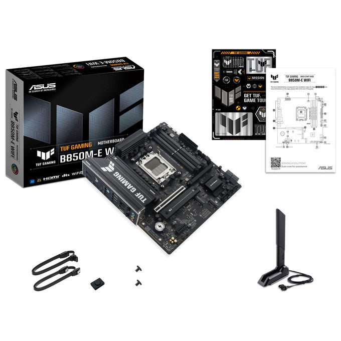 ASUS Scheda Madre TUF GAMING B850M-E WIFI micro ATX AMD AM5