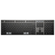 Hp, Tastiera Wireless Ricaricabile Multidispositivo 725, Full-Size, Grigia, Layout Italiano