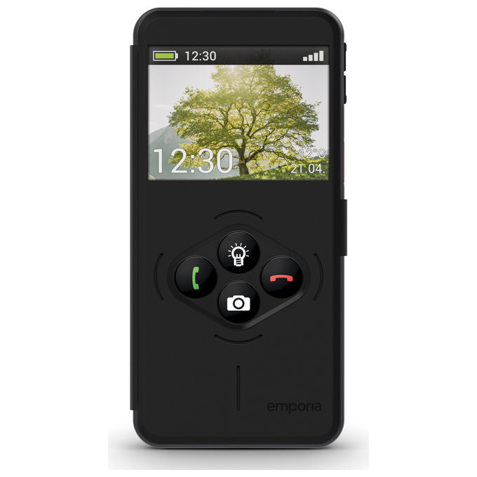 Emporia E7LT.V1.BK.01 emporiaSMART.7lite Smartphone Android 15 6 GB RAM 128 GB 4G NFC IP54 colore Nero