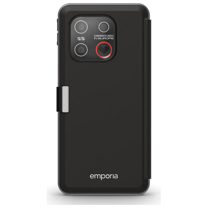 Emporia E7LT.V1.BK.01 emporiaSMART.7lite Smartphone Android 15 6 GB RAM 128 GB 4G NFC IP54 colore Nero