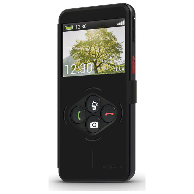 Emporia E7LT.V1.BK.01 emporiaSMART.7lite Smartphone Android 15 6 GB RAM 128 GB 4G NFC IP54 colore Nero