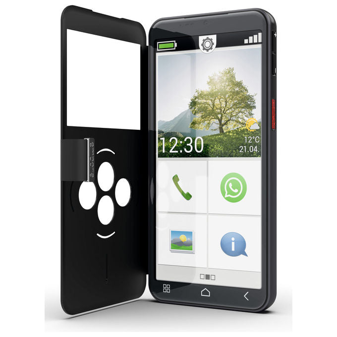Emporia E7LT.V1.BK.01 emporiaSMART.7lite Smartphone Android 15 6 GB RAM 128 GB 4G NFC IP54 colore Nero