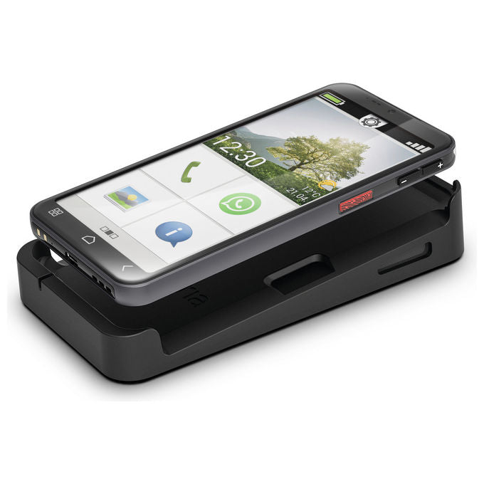 Emporia E7LT.V1.BK.01 emporiaSMART.7lite Smartphone Android 15 6 GB RAM 128 GB 4G NFC IP54 colore Nero