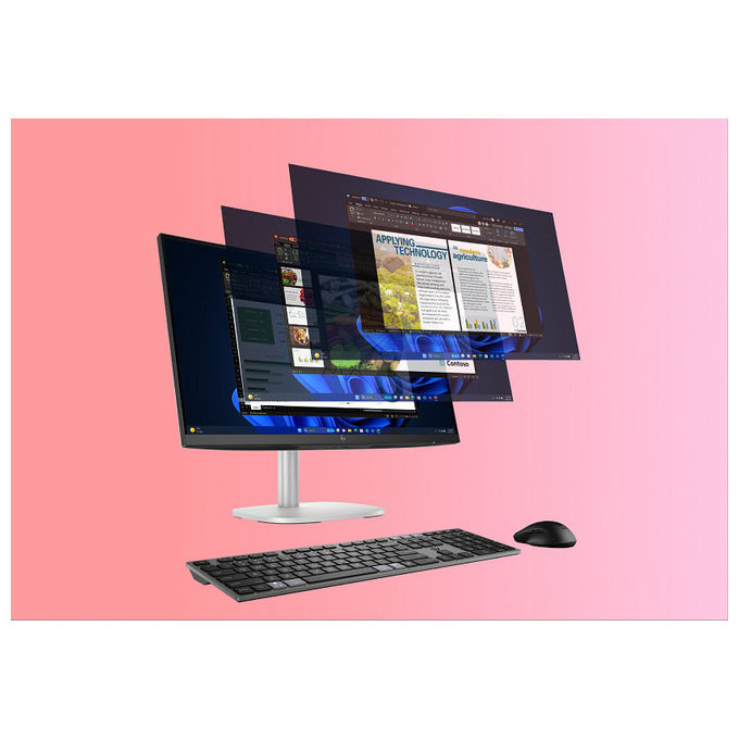 Hp EliteStudio 8 All-In-One G1i Pc Desktop Ai 23.8 Pollici Wolf Pro Security
