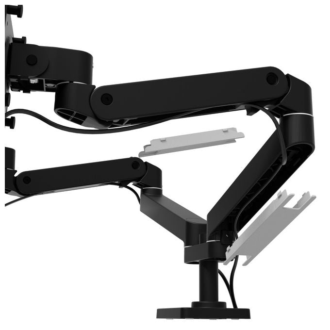 Ergotron, Supporto TV da Scrivania LX Pro, 27'', Nero, Supporto Doppio Affiancato, 45-686-292