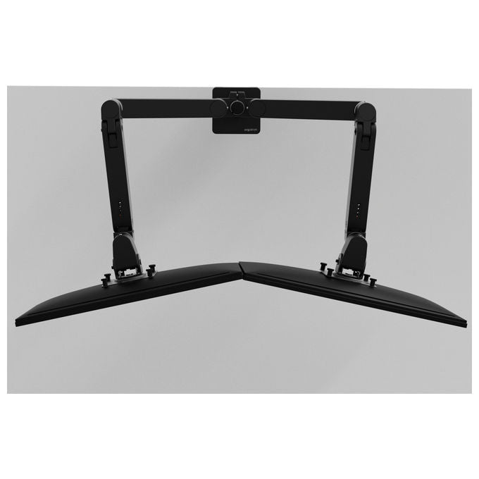 Ergotron, Supporto TV da Scrivania LX Pro, 27'', Nero, Supporto Doppio Affiancato, 45-686-292