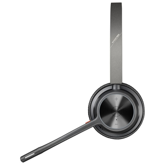 Poly, Cuffie Voyager 4320, USB-C, Bluetooth, Con Dongle BT700 e Supporto di Ricarica
