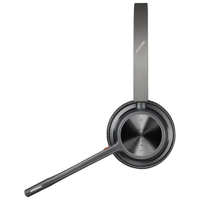 Poly, Cuffie Voyager 4320, USB-C, Bluetooth, Con Dongle BT700 e Supporto di Ricarica
