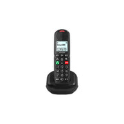 Alcatel ATL1428391 XL685 Telefono Cordless DECT Tasti Grandi Display XL Retroilluminato Boost Audio Vivavoce Blocco Chiamate colore Nero