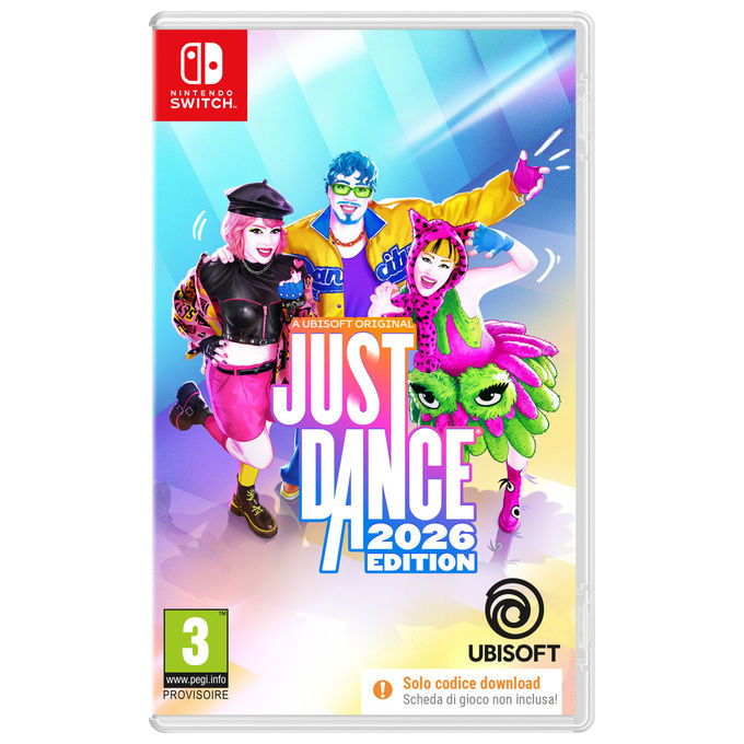 Ubisoft Just Dance 2026 Standard Edition Gioco Nintendo Switch Multigiocatore locale 6 giocatori 40 brani