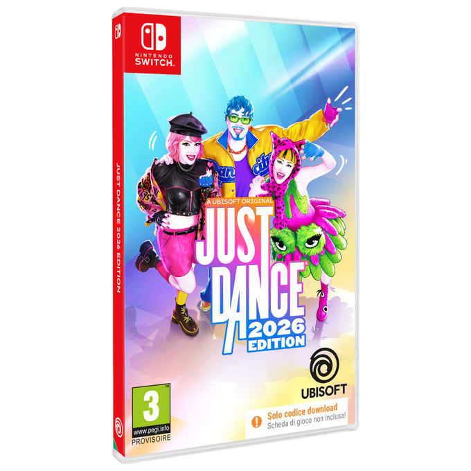 Ubisoft Just Dance 2026 Standard Edition Gioco Nintendo Switch Multigiocatore locale 6 giocatori 40 brani