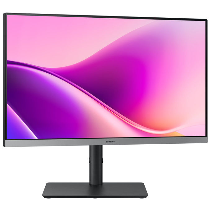 Samsung S43UF Monitor PC 24'' Full HD IPS 100 Hz 5 ms USB-C 90 W LAN colore Nero