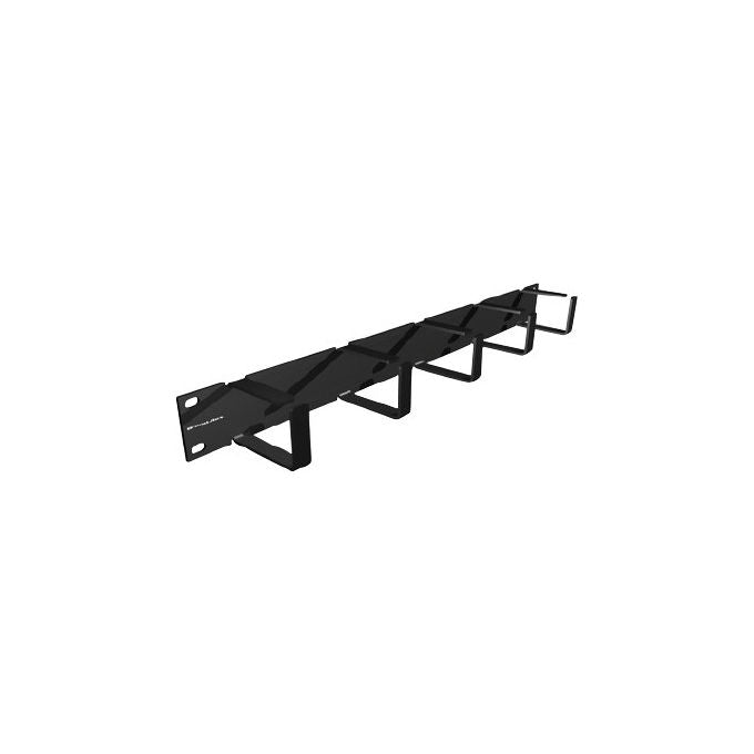 Brand-Rex Pannello di Marca Accessori 1U Acciaio Nero