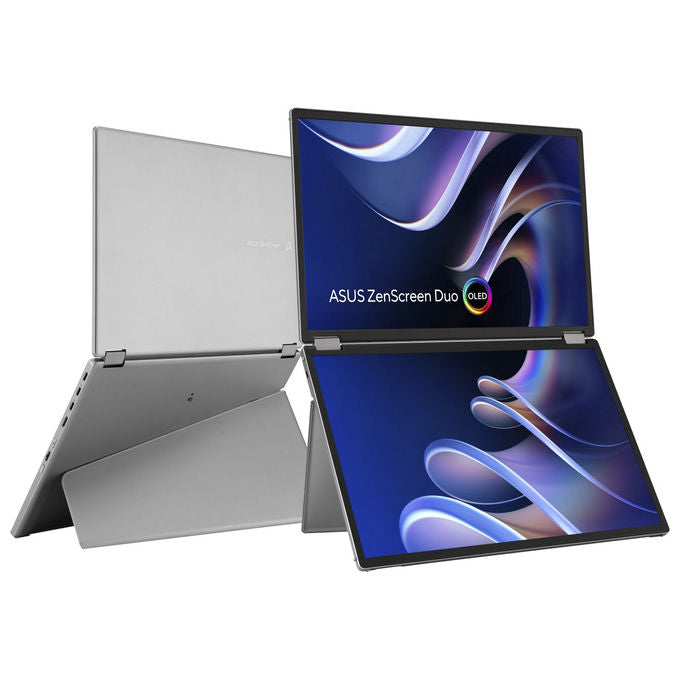 ASUS Monitor ZenScreen Duo OLED MQ149CD 14'' WUXGA Portatile Argento