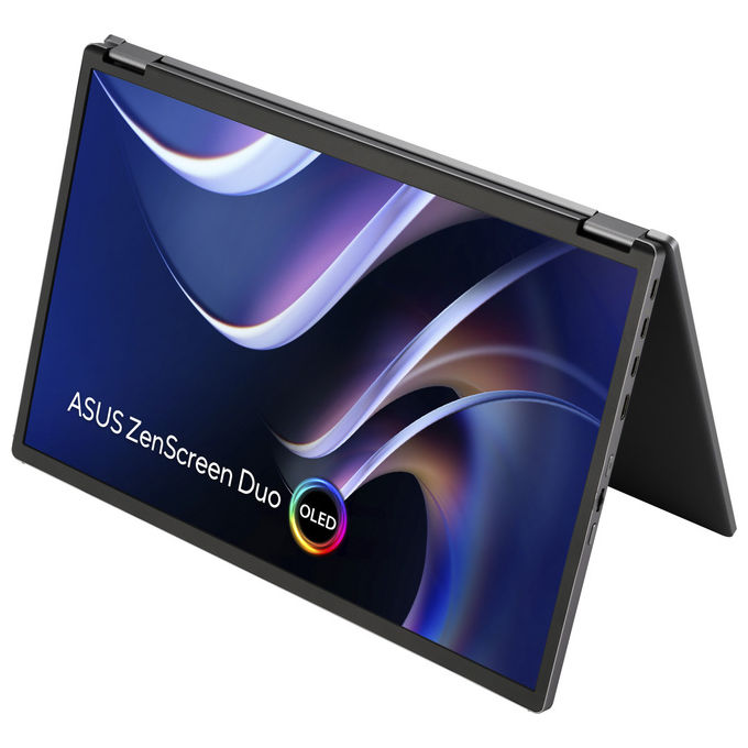 ASUS Monitor ZenScreen Duo OLED MQ149CD 14'' WUXGA Portatile Argento