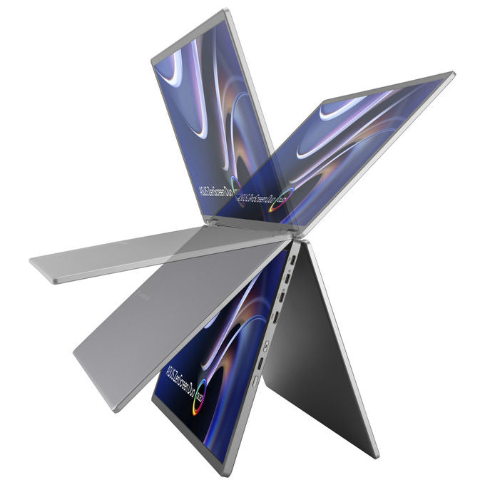 ASUS Monitor ZenScreen Duo OLED MQ149CD 14'' WUXGA Portatile Argento