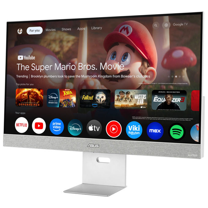 ASUS ZenScreen MS32UC Monitor PC 31.5'' 4K Ultra HD Grigio e Bianco