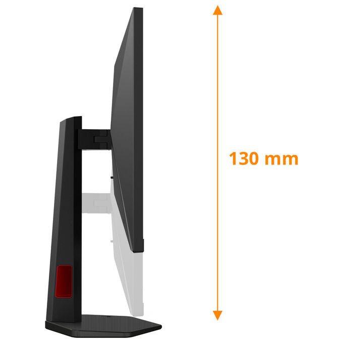 AOC, Monitor PC 27'' QHD, LED IPS Fast 240Hz, Nero Rosso