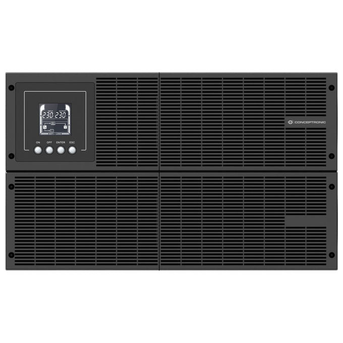 Conceptronic, Gruppo di Continuita' UPS, 6000VA, 6000W, Doppia Conversione Online, Zeus51E6K