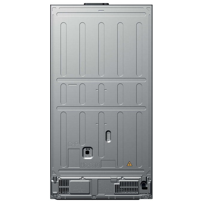 Haier HSPR79F18EWMB Frigorifero Side by Side 573 L 177 cm Classe E No Frost Dispenser Acqua e Ghiaccio 37 dB colore Nero