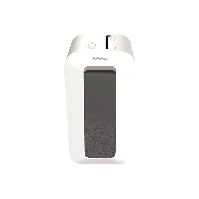 Fellowes LX65, Distruggidocumenti, Taglio a Particelle, 22 Litri, Bianco