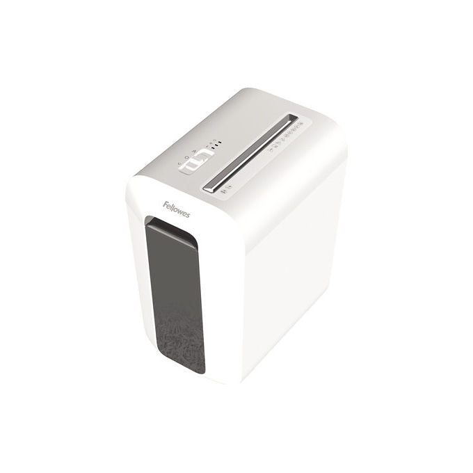 Fellowes LX65, Distruggidocumenti, Taglio a Particelle, 22 Litri, Bianco