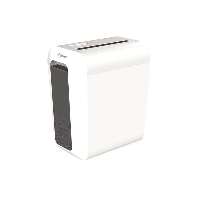 Fellowes LX65, Distruggidocumenti, Taglio a Particelle, 22 Litri, Bianco