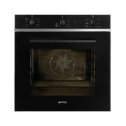 Smeg, Forno Incasso Multifunzione Elettrico Ventilato, 60 cm, Estetica Coloniale, Antracite