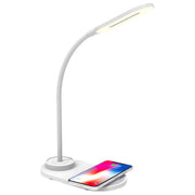 Celly, Lampada LED con Caricatore Wireless, 10W, Mini, Bianca