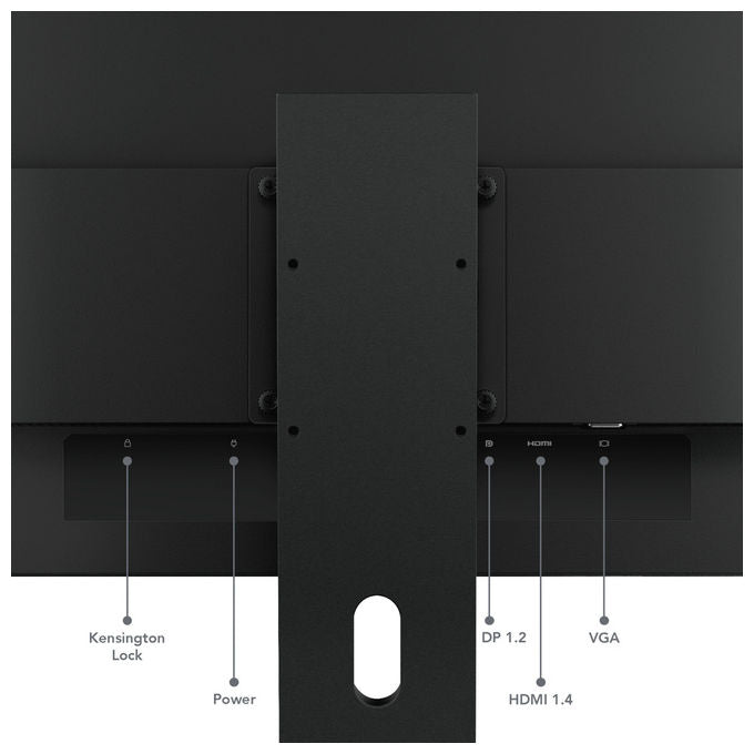 Lenovo ThinkVision E24-40, Monitor PC, 23.8'', Full HD, LCD, Nero