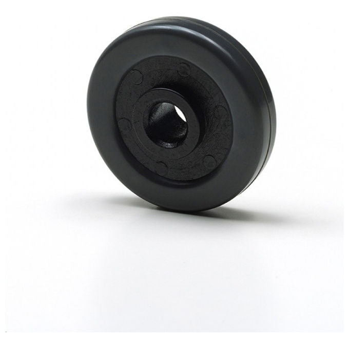 Foppapedretti KIT_ Ruote di Ricambio per Asse da Stiro Nero Gomma Compatibile con loStiro Sistira Compatto Kosmos Stir8 Agile