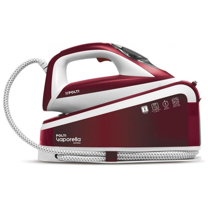Polti PLEU0269 Vaporella Express VE30.40 Ferro da Stiro con Generatore di Vapore 2100W 8 bar 1.6L One Temperature colore Bordeaux