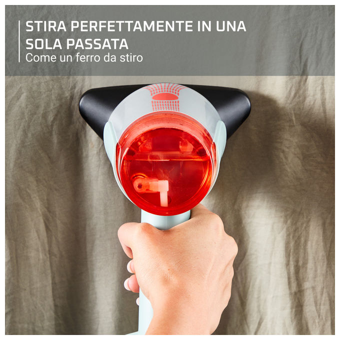 Rowenta DR9814F0 AeroSteam Stiratore Verticale Portatile 1400W OptiFlow Serbatoio 100ml colore Eucalipto
