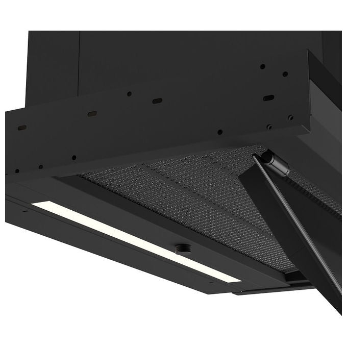 Silverline 3129.9.733.37 Inside Core Pro Cappa da Incasso 90 cm 648 m³-h Classe A 64 dB Touch colore Nero