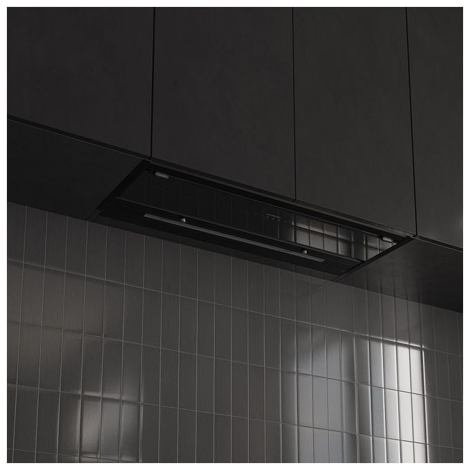 Silverline 3129.9.733.37 Inside Core Pro Cappa da Incasso 90 cm 648 m³-h Classe A 64 dB Touch colore Nero