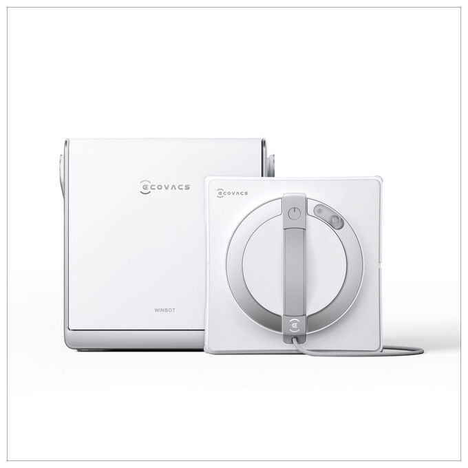 Ecovacs, Winbot W2 Pro Omni, Robot Lavavetri con Stazione Multifunzione