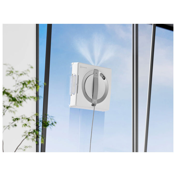 Ecovacs, Winbot W2 Pro Omni, Robot Lavavetri con Stazione Multifunzione