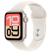 Apple Watch SE 3 GPS Cellular 40mm, Alluminio Galassia, Cinturino Sport Galassia S-M