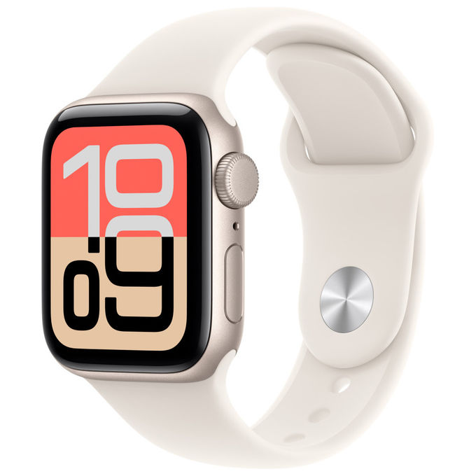 Apple Watch SE 3 GPS 40mm Cassa Alluminio Galassia con Sport Band