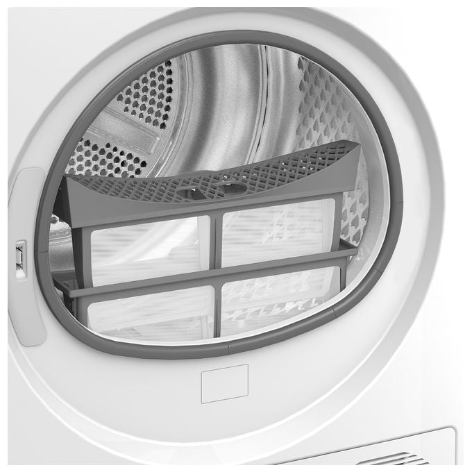 Beko BMT73EW Asciugatrice Pompa di Calore 7 Kg Classe D EcoGentle AquaWave 15 Programmi 64 dB (84,6x59,8x54,5 cm) colore Bianco