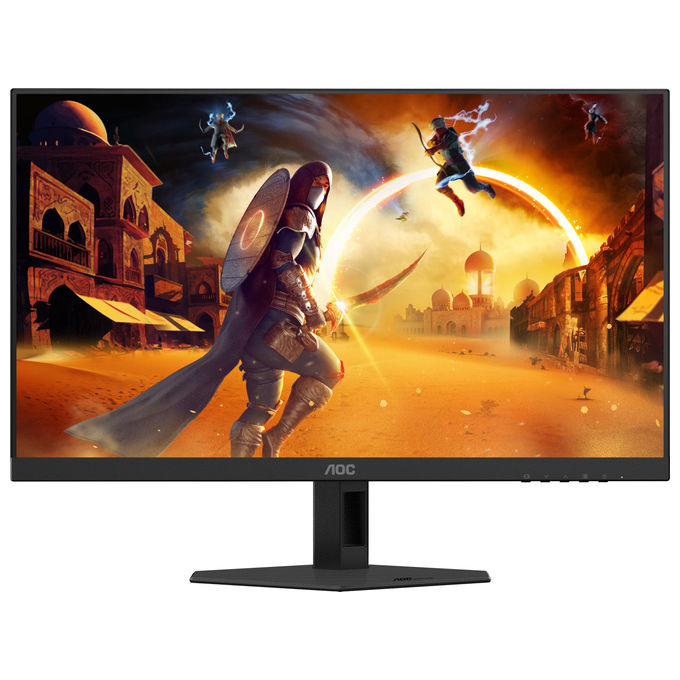 AOC 27G4HRE G4 Monitor Gaming 27'' Full HD Fast IPS 200 Hz 1 ms HDR10 G-Sync Altoparlanti colore Nero Rosso
