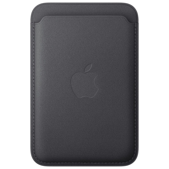 Apple Portafoglio MagSafe in Tessuto FineWoven Nero per iPhone Compatibile con Dov'e'