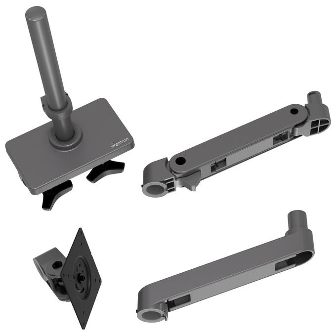 Ergotron LX Pro Series, Supporto a Parete per TV Fino a 34 Pollici, Grigio Scuro