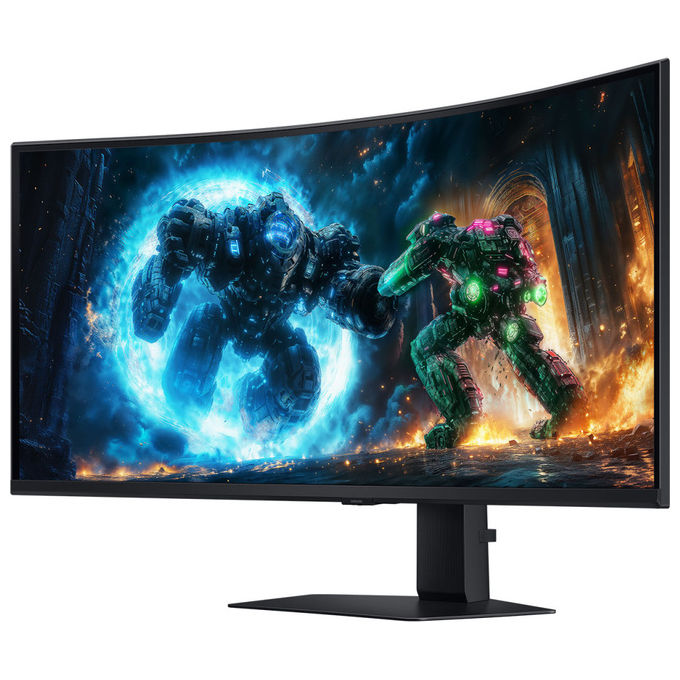 Samsung Monitor Gaming Curvo Odyssey G7 G75F 40'' WUHD 1 ms FreeSync Premium Pro