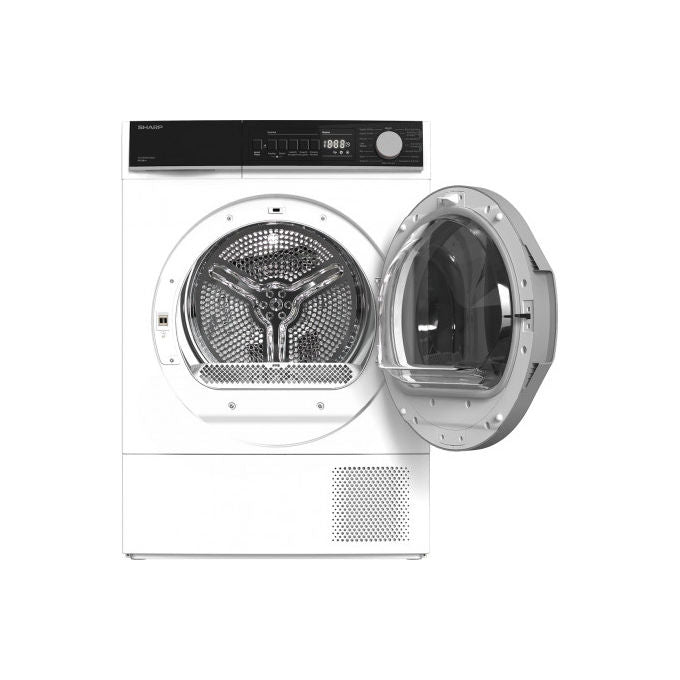 Sharp KD-NHB8S7GW21 Asciugatrice Pompa di Calore 8 Kg Classe A++ 15 Programmi 65 dB (84x59x56 cm) colore Bianco